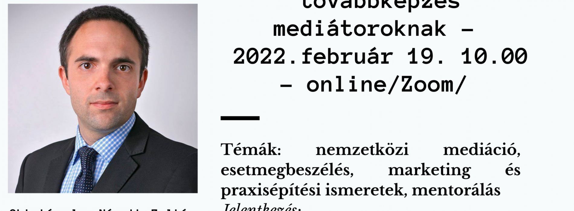 20 kreditpontot érő továbbképzés - online