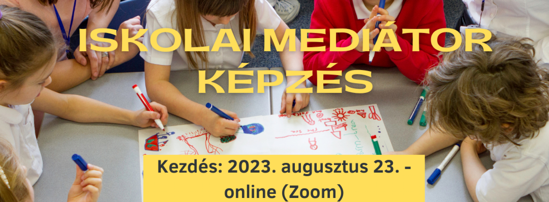 Iskolai mediátor képzés ONLINE- pedagógusoknak 60 kreditpontért