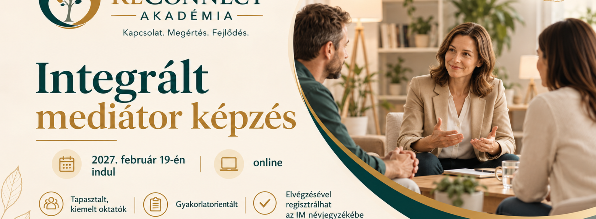 Mediátor képzés - 2027. februári csoport