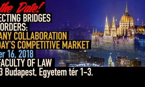 Connecting Bridges and Borders: Company Collaboration in Today’s Competitive Market nemzetközi konferencia Budapesten