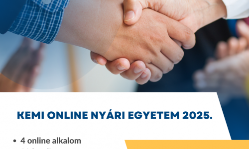 KEMI online nyári egyetem 2025.